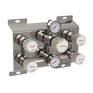 Stainless steel double-sided manual pressure control panel