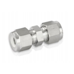 Stainless steel ferrule straight connector