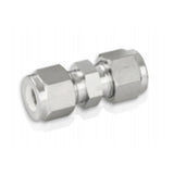 Stainless steel ferrule straight connector