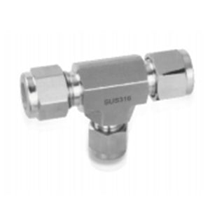 Stainless steel ferrule tee